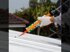 Yüksek istikrarlı silikon tarafsız cam yapıştırıcı plastik çelik levha için özel