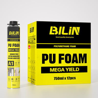 High Quality Door Window Installation Caulking Pu Foam Rigid Flexible Spray Polyurethane Foam Insulation Wholesale Price