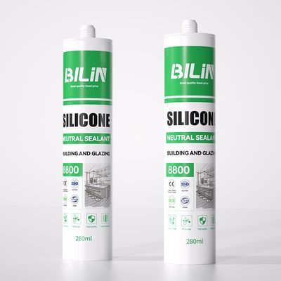 Silicone Translucent Caulking Waterproof Adhesive Sealant White Neutral Silicone Sealant