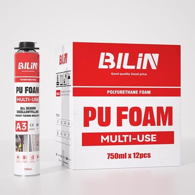 Su geçirmez çok amaçlı PU köpüğü Hafif ses yalıtımı püskürtme köpüğü