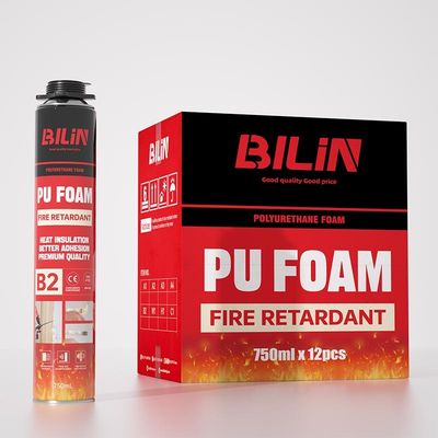BILIN B2 Yangın Koruyucu PU Köpüğü Bir Bileşen Yangın Hazırlığı Polyurethane Köpüğü