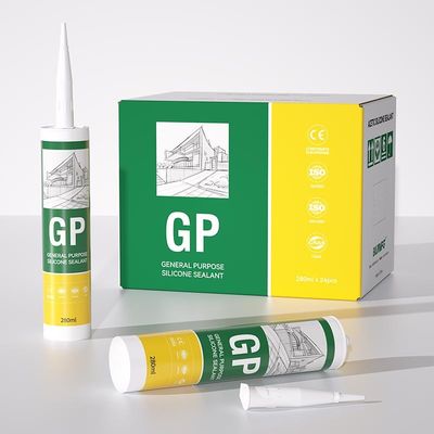 Bir bileşenli GP Silikon Sızdırıcı 280ml Genel amaçlı Silikon Sızdırıcı