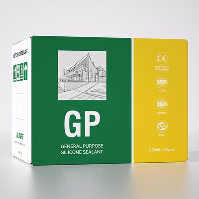 Yüksek Esneklik Hızlı Çözüm Genel Amaçlı Pencere ve Kapı için Silikon Sızdırıcı
