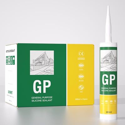 Hava Durumuna Karşı Dayanıklı GP Silikon Sızdırmazlık Açık Antifungal Genel Amaçlı Banyo