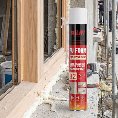 500ml 750ml B2 Yangın Geciktirici Poliüretan Köpük Ev Kendin Yap Çatlak Onarımı İçin Manuel Pipetli Tip