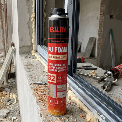 Özel Marka Yangın geçirmez Polyurethane köpük spreyi Ucuz Fiyat Alev Geriletici Genişletici Köpük Tedarikçisi