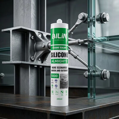 Kalite Cas No 63148 60 7 Tarafsız silikon yapışkan mühürleyici Elastik silikon mühürleyici genişleme eklemleri ve boşluk doldurma için mükemmel fabrika