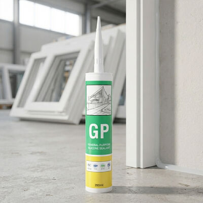 Kalite Fabrika Toptan Satış GP Silikon Sızdırmaz Kapılar Pencereler Ve Duvar Eklemleri İçin Anti-Mold Yapıştırıcı fabrika